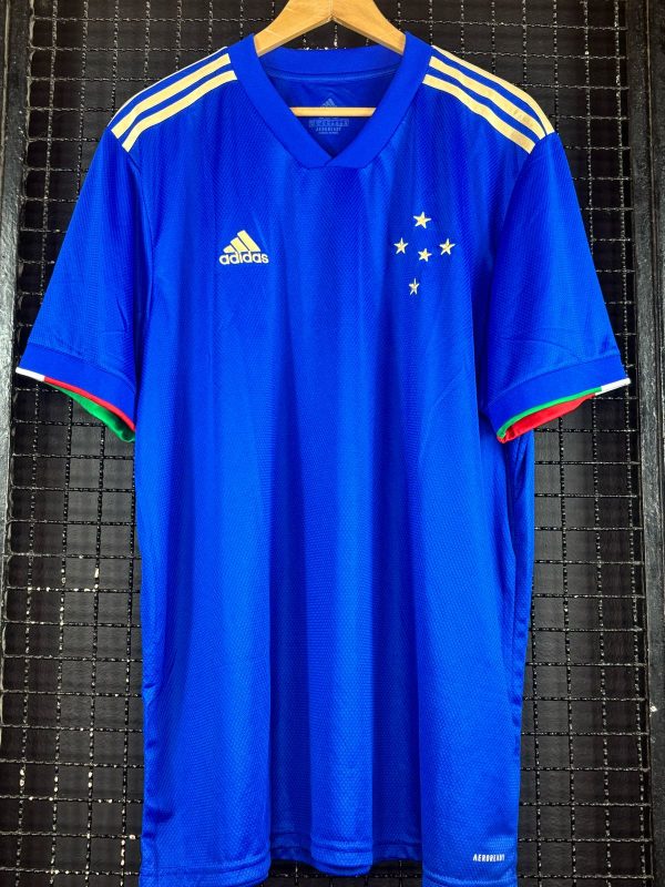 Camisa Cruzeiro Adidas 2021 azul