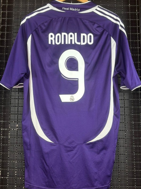 Camisa Real Madrid Adidas 2006 Ronaldo roxa Teamgeist - Image 2