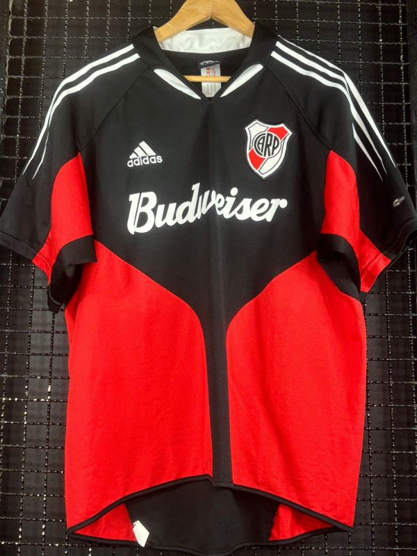 Camisa River Plate Adidas 2004 preta