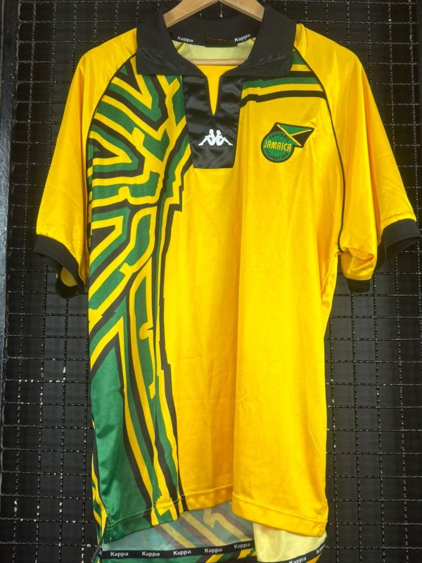 Camisa Jamaica Kappa 1998 amarela