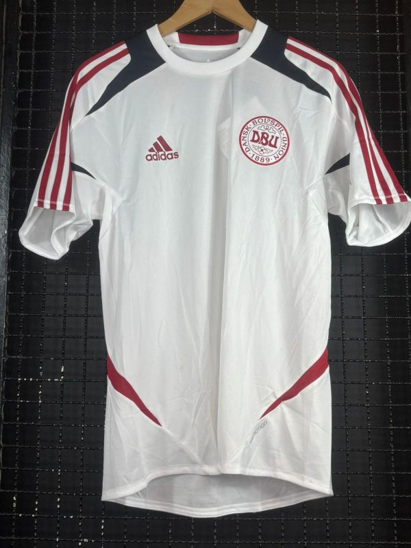Camisa Dinamarca Adidas 2012 treino branca