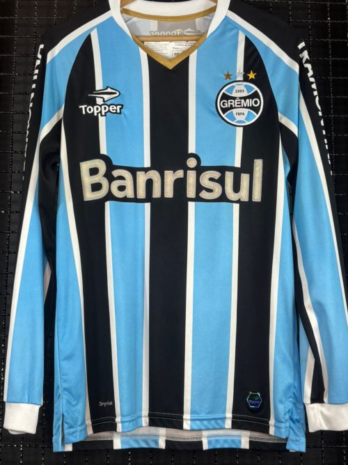 Camisa Grêmio Topper 2014 Libertadores da América mangas longas