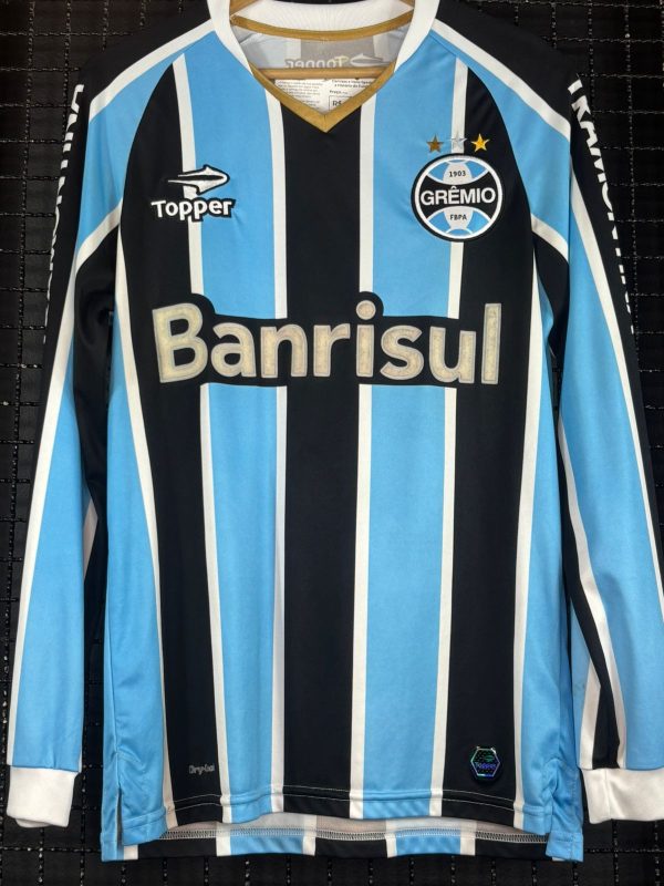 Camisa Grêmio Topper 2014 Libertadores da América mangas longas