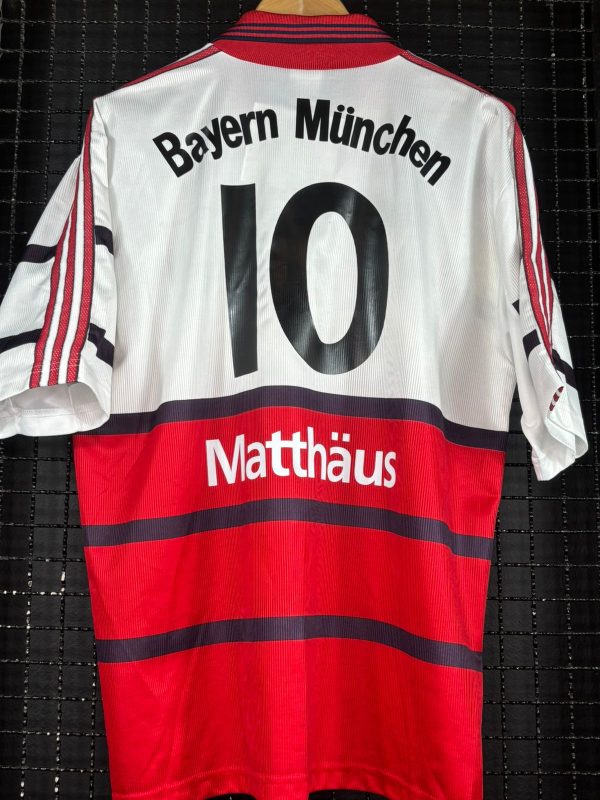 Camisa Bayern de Munique Adidas 1998 Matthaus branca - Image 2