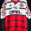 Camisa Bayern de Munique Adidas 1998 Matthaus branca