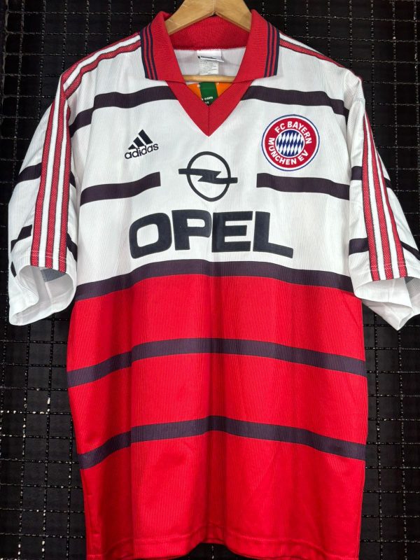 Camisa Bayern de Munique Adidas 1998 Matthaus branca