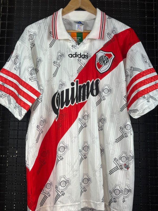 Camisa River Plate Adidas 1996 Francescoli