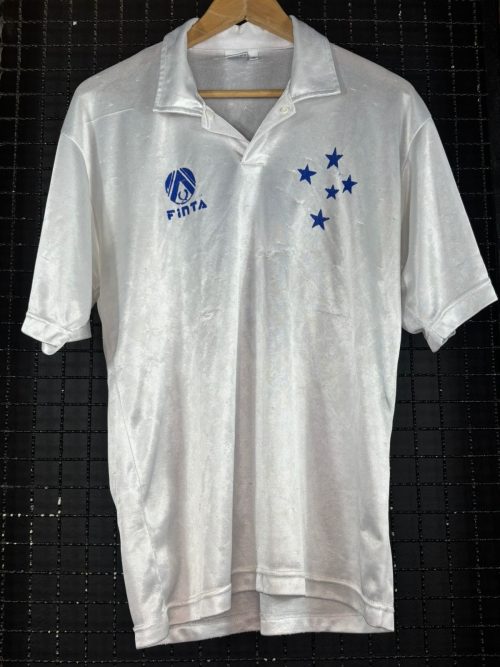 Camisa Cruzeiro Finta 1992 branca