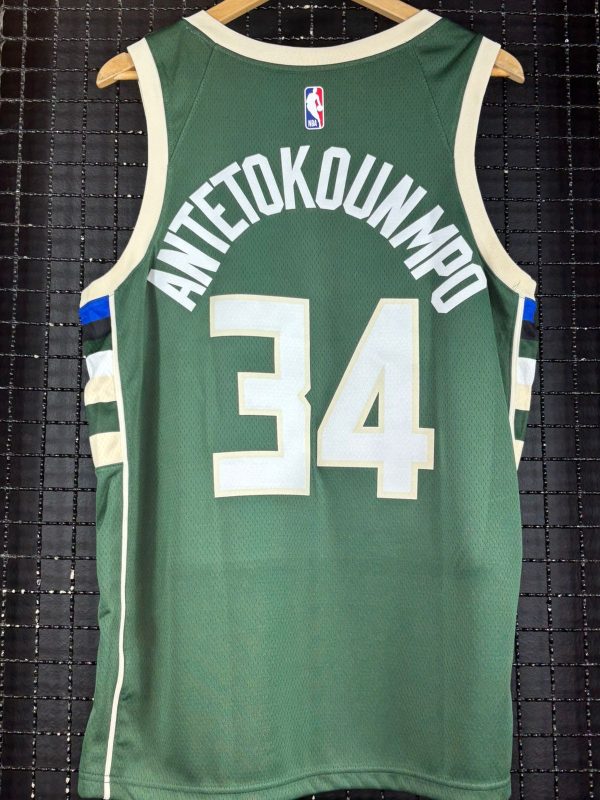 Camisa Milwaukee Bucks Nike - NBA Antetokoumpo Basquete - Image 2
