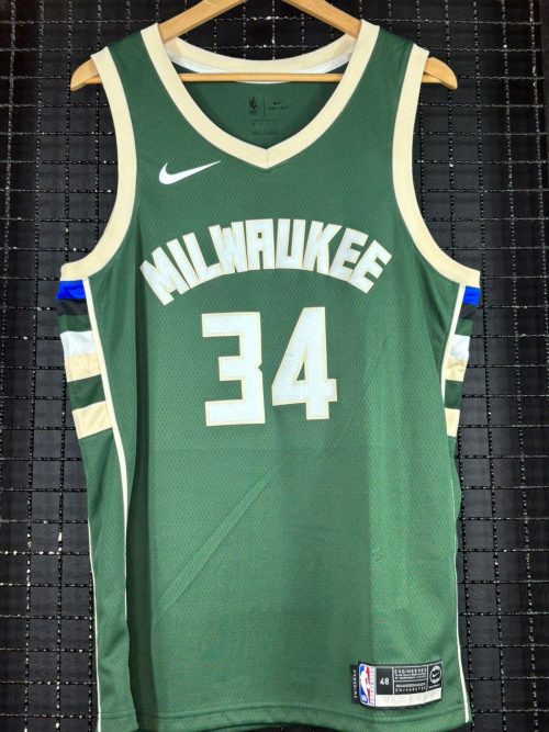 Camisa Milwaukee Bucks Nike - NBA Antetokoumpo Basquete