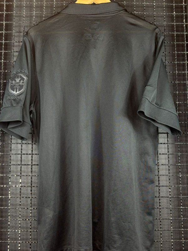 Camisa Brasil Nike 2013 Preta - Imagem 2