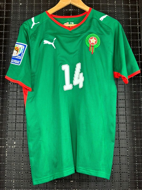Camisa Marrocos Puma 2008 Qualificatórias Copa do Mundo 2010 Benjelloun