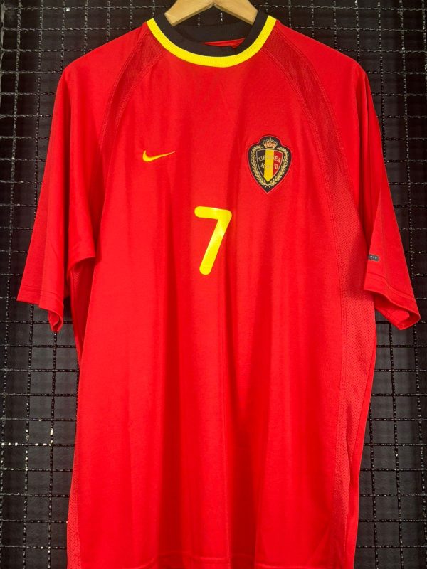 Camisa Bélgica Nike 2000 Wilmots