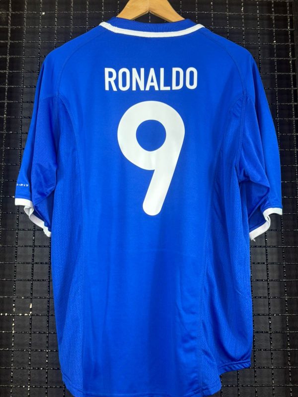 Camisa Brasil Nike 2000 Ronaldo azul - Image 2
