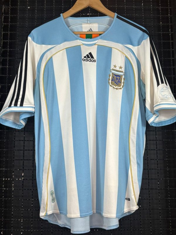 Camisa Argentina Adidas 2006 Riquelme Teamgeist