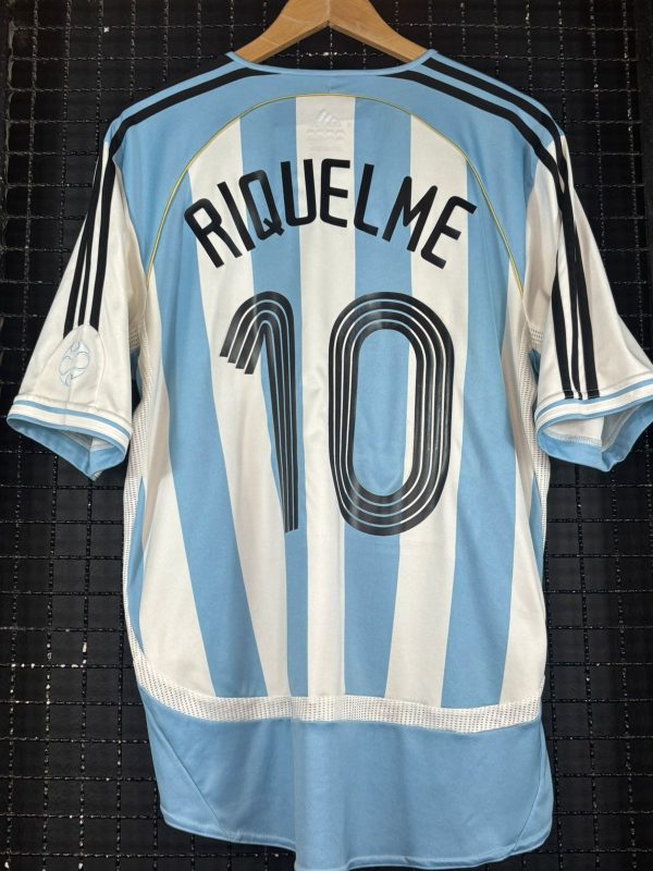 Camisa Argentina Adidas 2006 Riquelme Teamgeist - Imagem 2