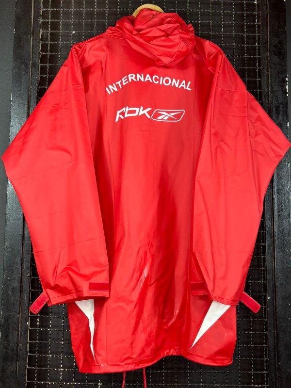 Capa de Chuva Internacional Reebok 2007 vermelha - Imagem 2