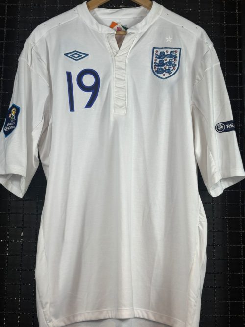 Camisa Inglaterra Umbro 2011 Defoe branca