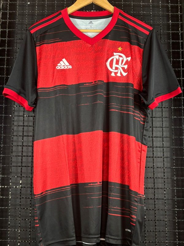 Camisa Flamengo Adidas 2020 rubro-negra