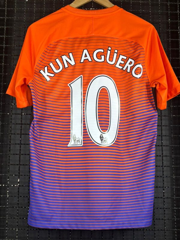 Camisa Manchester City Nike 2016 Kun Aguero - Imagem 2