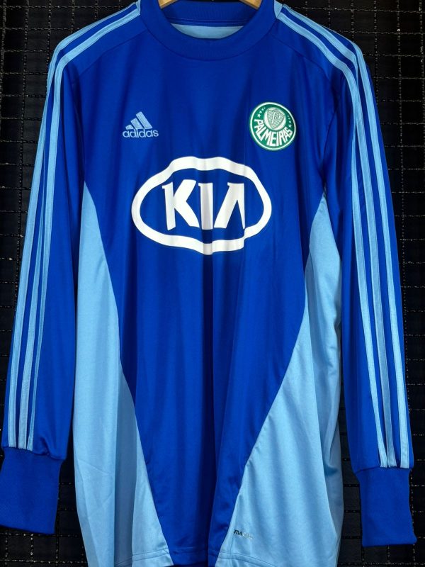 Camisa Palmeiras Adidas 2012 Bruno goleiro mangas longas