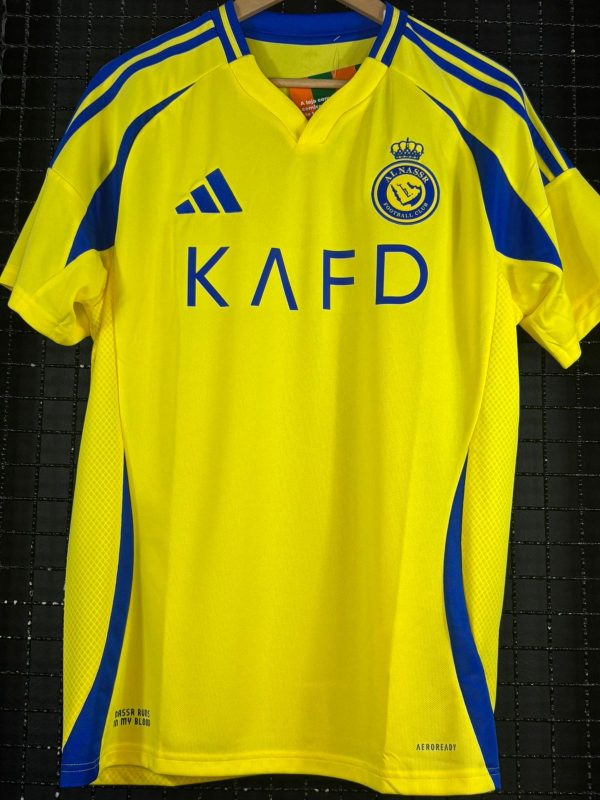 Camisa Al Nassr Adidas 2024 Cristiano Ronaldo