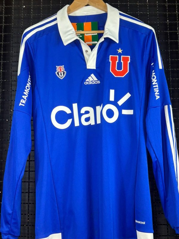Camisa Universidad de Chile Adidas 2014 mangas longas