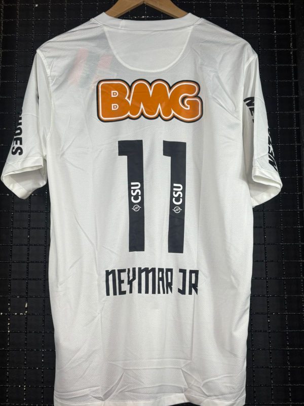 Camisa Santos Nike 2012 Neymar Jr centenário branca - Imagem 2