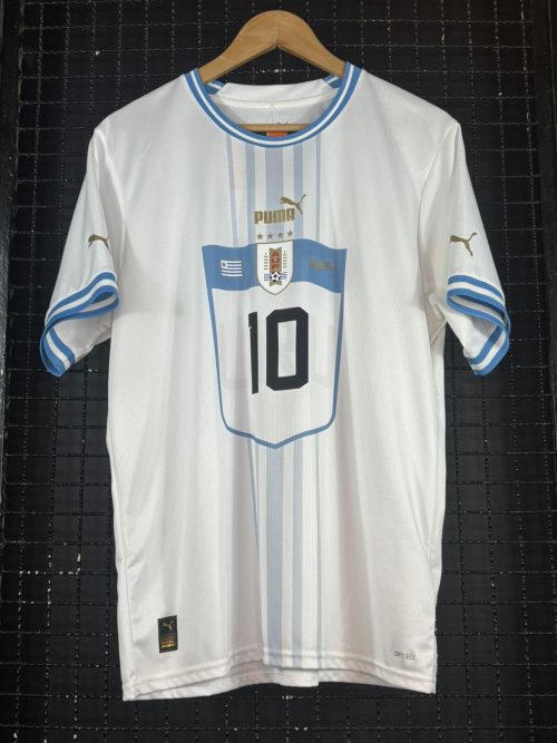 Camisa Uruguai Puma 2022 De Arrascaeta branca