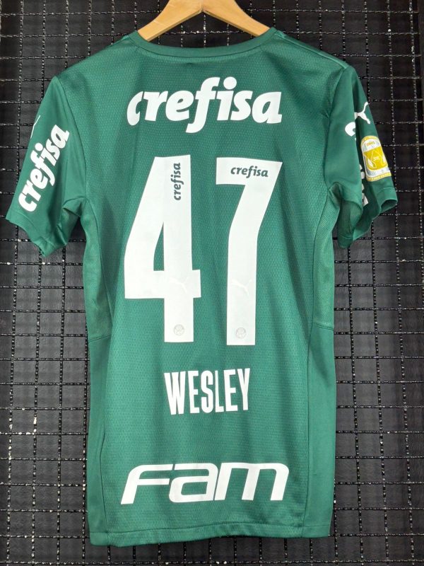 Camisa Palmeiras Puma 2021 Brasileirão Wesley - Imagem 2