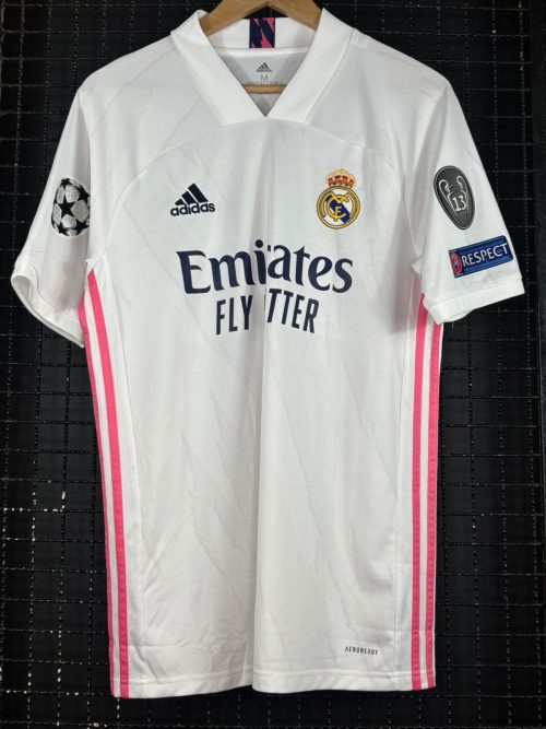 Camisa Real Madrid Adidas 2020 Vinicius Júnior branca