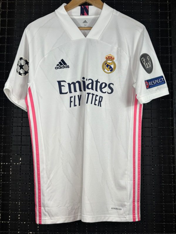 Camisa Real Madrid Adidas 2020 Vinicius Júnior branca