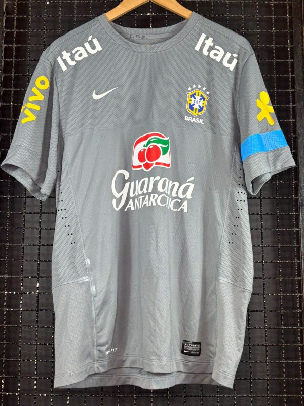 Camisa Brasil Nike 2013 treino cinza