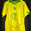 Camisa Brasil Nike 2004 Ronaldinho Gaúcho amarela