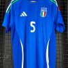Camisa Itália Adidas 2024 Calafiori