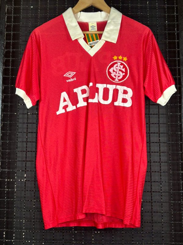 Camisa Internacional Umbro 1988 vermelha