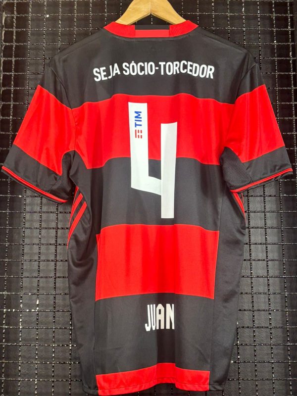 Camisa Flamengo Adidas 2016 Juan rubro-negra - Imagem 2