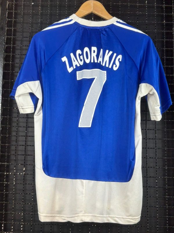 Camisa Grécia Adidas 2004 Zagorakis - Imagem 2