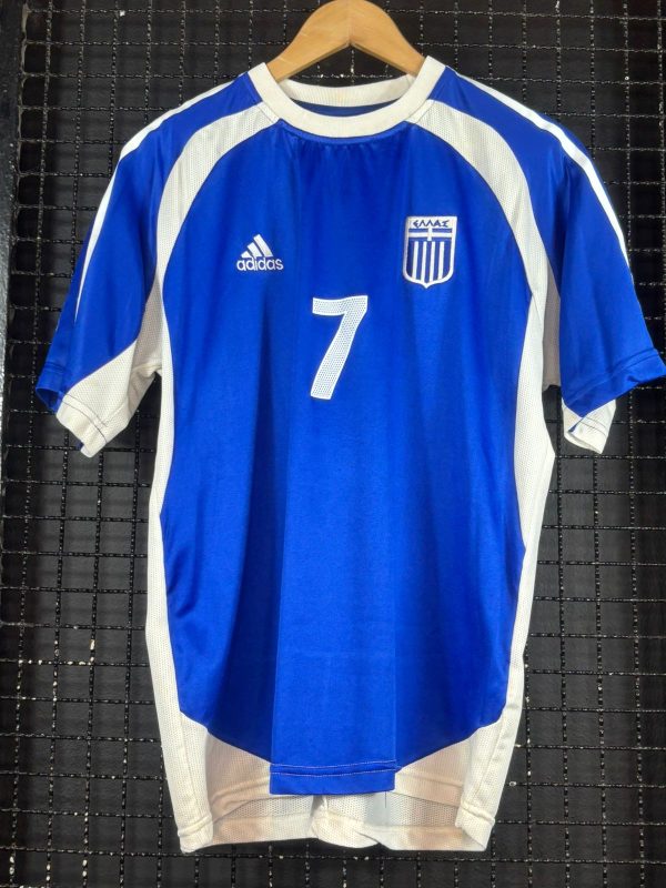 Camisa Grécia Adidas 2004 Zagorakis