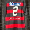 Camisa Flamengo Olympikus 2010 300 jogos Léo Moura rubro-negra - Imagem 2