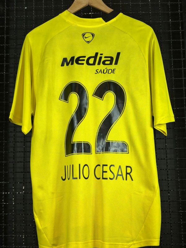 Camisa Corinthians Nike 2008 Julio Cesar goleiro amarela - Imagem 2