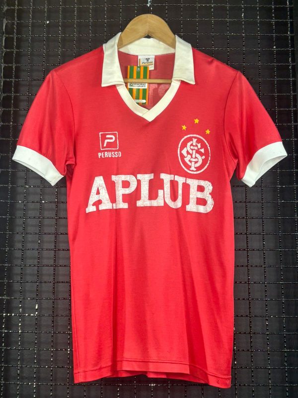 Camisa Internacional Perusso 1987 base vermelha