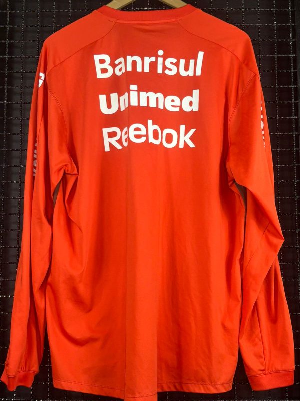 Camisa Internacional Reebok 2010 treinos mangas longas - Imagem 2