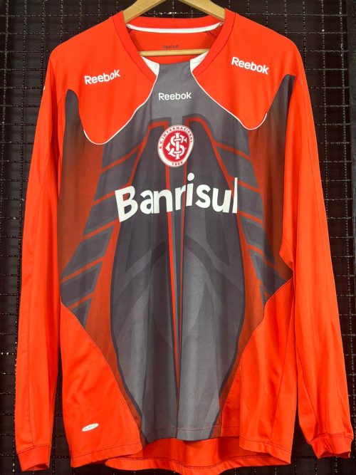 Camisa Internacional Reebok 2010 treinos mangas longas