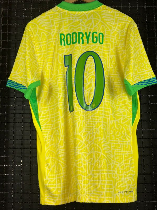 Camisa Brasil Nike 2024 Rodrygo amarela - Imagem 2