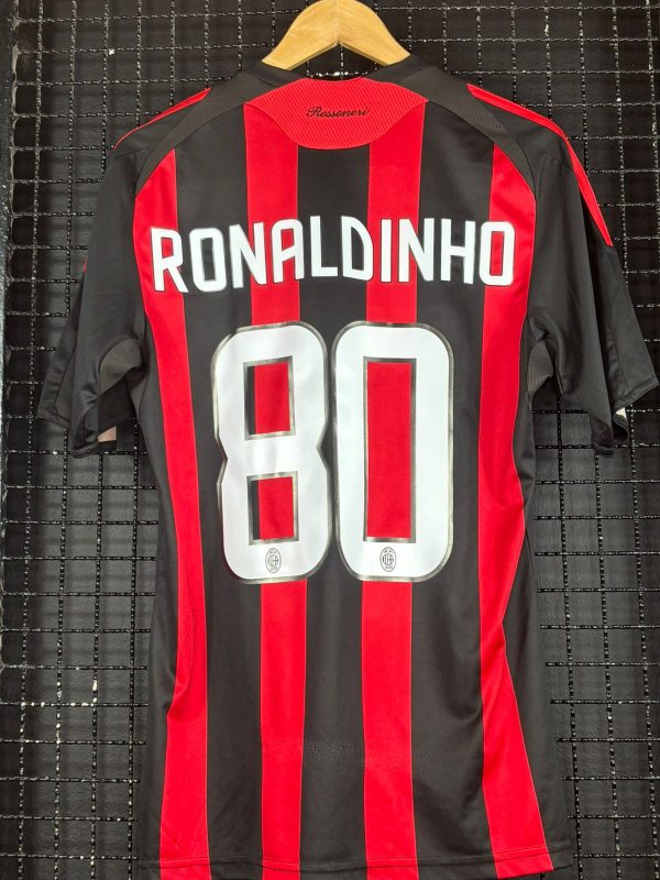 Camisa Milan Adidas 2009 Ronaldinho Gaúcho - Imagem 2