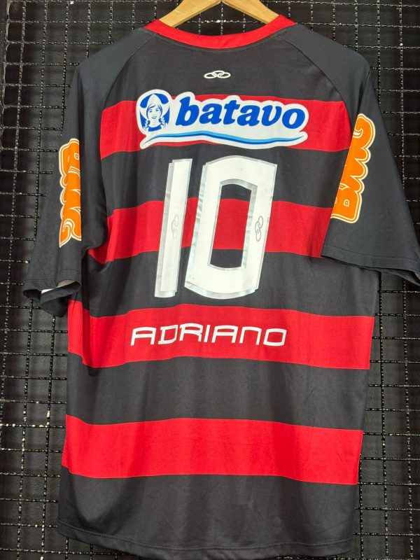 Camisa Flamengo Olympikus 2009 Adriano Imperador - Imagem 2