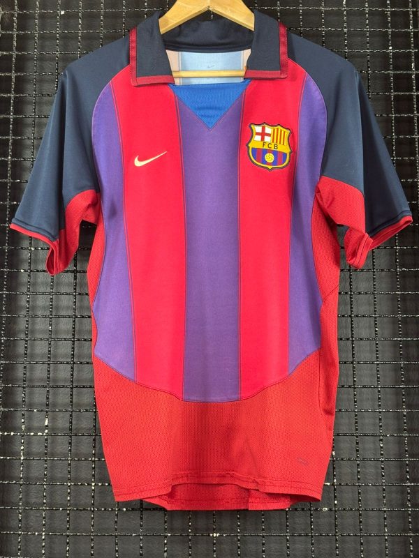 Camisa Barcelona Nike 2003 Ronaldinho Gaúcho