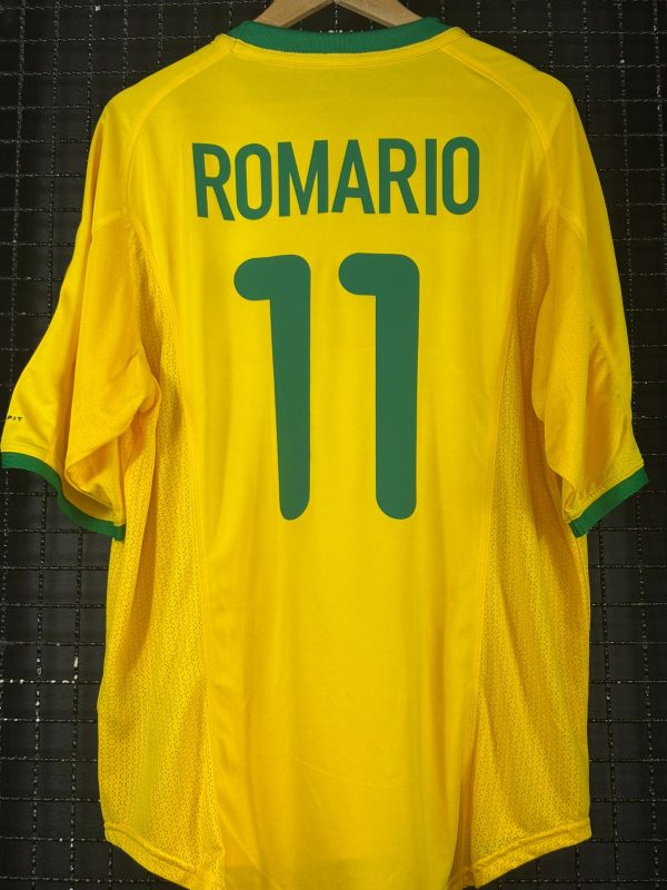 Camisa Brasil Nike 2000 Romário amarela - Imagem 2