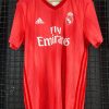 Camisa Real Madrid Adidas 2018 vermelha terceiro uniforme